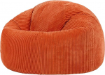 Icon Kingston Kingston Corduroy Beanbag t&auml;iskasvanutele, oranž, Beanbag tool koos t&auml;idisega, Lounge tugitool, Lounge tool, magamistoa/elutoa m&ouml;&ouml;bel