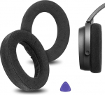 Geekria Comfort Velour asendusk&otilde;rvapadjad Sennheiser HD490 Pro, HD490ProPlus k&otilde;rvaklappide k&otilde;rvapadjad, remondiosad (must)