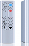 Dyson HP00 HP01 Pure Hot + Cool puhastava ventilaatoriga &uuml;hilduv asenduspult, h&otilde;bedane