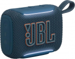 JBL GO 5 Ultra kaasaskantav Bluetooth-k&otilde;lar suure JBL Pro heli ja v&otilde;imsa bassiga, AirTouch sidumine, veekindel disain, 10 tundi taasesitusaega, sinine