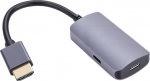 Elprico HDMI USB-C videoadapter, AR prillide pesa, 4K@60Hz HDMI isane USB-C emane XREAL One, XREAL Air 2 Pro, RayNeo, Switch 2, 1, liides XREAL One, XREAL Air 2 Pro, RayNeo, Switch 2, 1, liidesele