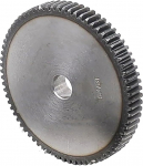 Hammasratas, 1 tk 1,5 mooduli 65/68 hammaste s&uuml;sinikterasest spiraalratas astmelise platvormiga, j&otilde;u&uuml;lekande spiraalratas hammasrataste jaoks, 1,5 mooduli 68 hammast (suurus : 30 hammast)