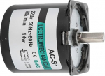 Fdit vahelduvvoolu hammasrataste mootor T&auml;ismetallist hammasratas sileda p&uuml;simagneti mootor kodumasinatele / CNC-t&ouml;&ouml;riistadele (80 RPM AC220V)