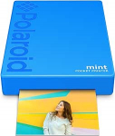 Polaroid Mint Pocket Printer W/ Zink Zero Ink Technology ja sisseehitatud Bluetooth Android ja iOS seadmetele - sinine