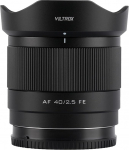 VILTROX AF 40 mm F2.5 Lens for Sony E-Mount (Fixed Focal Length, 40 mm, F2.5, Full Format, Suitable for Sony Camera a7 a7II a7III a7IV a7R a7RII a7RIII a7RIV a7RV a7S a7SII a7SIII a1 ZV-E1) Black