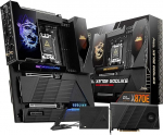 MSI MEG X870E GODLIKE, E-ATX - toetab AMD Ryzen 9000/8000/7000 protsessoreid, AM5 - Dynamic Dashboard III, 110A SPS, DDR5 m&auml;lu (9000+ MT/s OC), M.2 & PCIe 5.0, USB4, Wi-Fi 7, 10G LAN