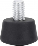 Universaalne libisemisvastane M8 kummist Spike Foot Pad, kaasaskantav vastupidav stabiilne 1/4 tolli / 3/8 tolli jalgade pad fotograafia tarvikud statiivide monopoodide jaoks v&auml;ljas / siseruumides pildistamiseks (3/8 tolli)