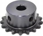 Kettenrollenzahnrad, Kettenantriebsritzel 04C 1/4 Zoll Teilung 9Z-40Z 45 Stahl 5-20mm Bohrung (23 hammast, 10mm)