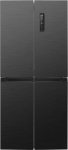 Bomann&reg; French Door Fridge No Frost | Fridge-Freezer Combinations with Total No Frost | Fridge with Freezer Compartment 362 L | Side by Side Fridge with MultiAirflow System | KG 7358 Black-inox