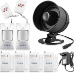 Kodu h&auml;ires&uuml;steem, ukseh&auml;ires&uuml;steem, 115 dB, 4 ukseh&auml;iret, 2 liikumisandurit, 2 kaugjuhtimispulti, 1 sireen, akna sissemurdmiskaitse, helisignaal uksele, aknale, matkaautole, garaažile,