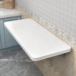 Kokkupandav seina kokkupandav laud k&ouml;&ouml;gi jaoks, kokkupandav laud, seinalaua, kokkupandav kokkupandav laud, kokkupandav seinariiul, arvutipinnad, t&ouml;&ouml;kohad (v&auml;rv : valge, suurus : L90 x W40cm/L35