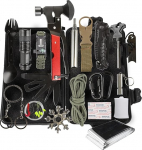 Lixada 18-in-1 Survival Kit Emergency Survival Kit Survival Kit Tool Supplies First Aid Equipment for Hiking Hunting Camping Adventure