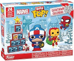 Funko Bitty Pop! Countdown kalender: Marvel Comics Advendikalender - 24 p&auml;eva &uuml;llatust - Kogutav vin&uuml;&uuml;l minifiguur - Salap&auml;rane karp - Kingiidee - J&otilde;ulup&uuml;hadeks.