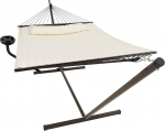 VITA5 Hammock koos raami ja lauaga - Outdoor Hammock for the Garden, Pool & Balcony - Suurep&auml;rane Hammocks 2 inimest - Double Hammock koos Stand ja Side Table - 200 kg kandev&otilde;ime