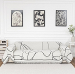 MEETSKY Sectional Diivan Covers, Diivan Covers 2 padjad, diivan, diivan, &scaron;enill, diivan Cover, diivan Cover, elutuba, mitmeotstarbeline, L-kujuline diivan Slipcovers koertele ja kassidele, Tassel Edge, 71 x 118 tolline