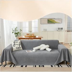 Lamamistool diivanil, veekindel, libisemiskindel, vastupidav, diivanipadi, kangas, m&ouml;&ouml;bel, diivanikaitsja lemmikloomade, karvade, laste, floppide, koera, kassi kriimustuste eest (Hall, L: 260 x L: 180 cm).