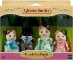 EPOCZ 5181 Sylvanian 5181 Perekonnad Tuxedo Cat Family