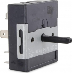 DL-pro pliidiplaadi l&uuml;liti AEG Electrolux Juno Zanker Zanussi 14001334001/7 140013340017 EGO 50.85071.000 5085071000 topeltringi energiajuhtimise l&uuml;liti regulaator 50 x 48 x 45 mm pliidiplaadile pliidiplaadile