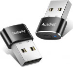 AUEDROT Mouse Jiggler Mittetuvastatav USB Mouse Mover l&uuml;litusklahviga, metallist hiiremootor automaatne hiiremootor, 2 Jiggleri režiimiga, Plug & Play, hoiab arvuti / s&uuml;learvuti &auml;rkvel, must, 2 t&uuml;kki