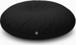 PATCH HOME Bean Bag, 2-in-1 istmepadi koos t&otilde;mblukuga, eelt&auml;idetud p&otilde;randapadi, tugitooli BeanBag padi (must, 100 cm l&auml;bim&otilde;&otilde;t)