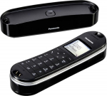 Panasonic KX-TGK320 KX-TGK320, DECT-telefon, helistaja tuvastamine, l&uuml;his&otilde;numiteenus (SMS), mustanahaline