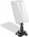XORO DVB-T2 antenn HAN 600 sisseehitatud v&otilde;imendiga, LTE 4G filter, m&uuml;rafilter, sise- ja v&auml;litingimustes kasutamiseks, 5dBi v&otilde;imendus, 3,5 m kaabli pikkus, F-pesa