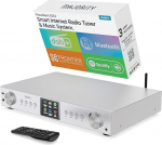 Majority Fitzwilliam Hi-Fi tuuner - interneti raadio digitaalraadio DAB / DAB + FM - Spotify connect - Bluetooth - kaugjuhtimispult - USB ja AUX &uuml;hendus - WLAN - digitaalne ja analoog &uuml;hendus (must)