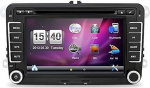 Uus 7" 2din auto DVD GPS Stereo auto Dvd GPS m&auml;ngija navigeerimise aken ce 6.0 VW GOLF 4 GOLF 5 6 POLO PASSATCC JETTA TIGUAN TOURAN EOS SHARAN SCIROCCO T5 CADDY HD tasuta kaamera ja kaardikaart