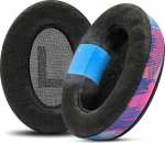 WC Freeze Cloud Cooling Gel k&otilde;rvapadjad HyperX Cloud 2, Cloud Alpha, Cloud Flight ja muud Wicked Cushions'i jaoks | Rohkem mugavust, paksust ja heliisolatsiooni eepilise m&auml;ngimise jaoks | Speed Racer