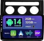 SXAUTO Android 12 IPS autoraadio Ford Ranger/Everest/Mazda BT50 J97M (2006-2013) - Sisseehitatud CarPlay/Android auto - Kaameravaba - 2G + 32G - Juhtrattajuhtimine DAB Fast Boot -2 DIN 10.1 tolliga
