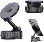 Magnetiline vaakumauto kinnitus, reguleeritav iminapakett telefoni kinnitused teie auto jaoks, uuendamine sisset&otilde;mmatav telefoni hoidja, &uuml;hildub iPhone Android auto tarvikutega