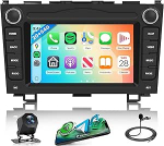 2G + 64G traadita Carplay Android autoraadio Honda CRV CR-V 3 2007-2011 7-tolline puuteekraaniga autoraadio koos Android auto navigatsiooniga GPS WiFi peeglilink Bluetooth FM/RDS EQ/USB/roolijuhtimine