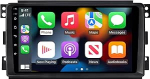 9" Android 14 autoraadio Smart Fortwo 451 (2007-2010) - 2GB+64GB 4 Core DSP Wireless Carplay & Android Car koos Bluetooth, GPS navigatsioon, FM RDS, 2DIN puuteekraan, tagantvaate kaamera tugi