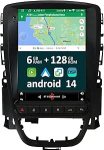 [6G + 128G] IPS 9,7-tolline Android 14 autoraadio Opel Excelle GT/XT Astra J 2006-2016 koos Navi Octa Core'iga [Sisseehitatud CarPlay/Android Car/DSP/peegel Link/GPS Navi/360 Camera/Bluetooth 5.0/WiFi/USB