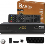 hd-line Bamof BE-2607 digitaalne satelliidi vastuv&otilde;tja - (HDTV, DVB-S/S2, HDMI, SCART, 2x USB 2.0, Full HD 1080p) [eelprogrammeeritud Astra Hotbird T&uuml;rksat jaoks] [energiaklass A+++]