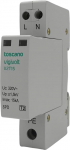RASMACOR TOSCANO V2T-15 | &Uuml;hefaasiline liigpingekaitse | F+N 240 Vac - 15KA klass II | Toskano Vigivolt 10002463 | 1 moodul