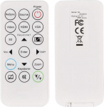 Aimdio IR29033 SP.8VH02GC01 kaugjuhtimispult Optoma DAESSGL DAESSGN DAEXSGL DS344 DS346 DW346 DX345 DX346 H112e H182X S310e S315 S316 W310 W310 W312 W316 X312 X315 X316 projektorile