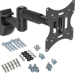 Reguleeritav klamber LCD TV LED PLASMA monitorile 10 - 37" 30kg VESA 75 100 200 k&auml;epide hoidja hoidke hoidke kinnitus paigaldus