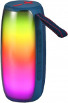 IMENSO Pulse 4, 16W auto Vibrant RGB LED kaasaskantav veekindel TWS sidumine traadita Bluetooth 5.2 t&auml;iustatud k&otilde;lar 5 tundi m&auml;nguaega Hands-Free helistamise poole k&otilde;lar (sinine)