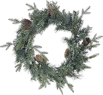 Beliani Modernne j&otilde;ulukingi p&auml;rg plastist okstega roheline &uuml;mmargune 60 cm Kamerun