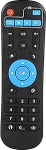 Universal-TV-Fernbedienung, schwarzer ABS-TV-Controller, Fernbedienungsabstand gr&ouml;&szlig;er als 8 Meter, Top-Box-Controller f&uuml;r T95z Plus, T95u Pro, T95v Pro, Q Plus, Qbox