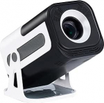 HY300 Pro kaasaskantav mini projektor koos WiFi 6 ja Bluetooth 5.0 Smart Projector 1080P tugi videoprojektor 4K dekoodriga koos sisseehitatud Android 11.0 (G1)