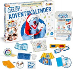 Craze advendikalender Woozle Goozle Creative Fun laste j&otilde;ulukalender 2021 m&auml;nguasjakalender koos figuuridega t&uuml;drukutele poistele 24683