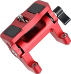 WCU-4 Monitori kinnitusklamber ARRI SmallHD Atomos'ile, kallutusnurk reguleeritav, rosetihammas kinnituskomplekt, 1/4" kruvi, punane