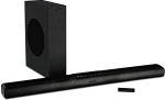 Wharfedale Vista 200s Soundbar koos subwooferiga mustas v&auml;rvitoonis