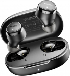 TOZO E1 k&otilde;rvaklapid Traadita Bluetooth 5.3 Bluetooth k&otilde;rvaklapid, k&otilde;rvaklappide Bluetooth k&otilde;rvaklapid koos rakendusega, 30 tundi premium heli, IPX6 veekindel, 2 ENC mikrofoni, selge k&otilde;ne, m&uuml;ravastaseerimine.