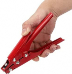 Nailonlindi pingutust&ouml;&ouml;riist, kaablisideme l&otilde;ikur, punane, 45 terasest traadi sidumine, l&otilde;ikamine, kinnitamine, kaablisideme p&uuml;stol, nailonlindi pingutusseade kaablite ja juhtmete l&otilde;ikamiseks