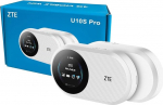 ZTE U10S Pro Wi-Fi 6GHz Wi-Fi 4 ruuter, 4G+ LTE, 32 seadet, 10-tunnine aku, globaalne, 2,4 GHz, 5 GHz, valge