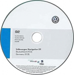 Volkswagen 1K0051884FD CD-ROM navigatsioonis&uuml;steemile Saksamaa EX (V13)