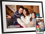 Frameo digitaalne pildiraam, 10,1-tolline WALN digitaalne pildiraam, 32 GB m&auml;lu, automaatne p&ouml;&ouml;ramine, fotode/videote jagamine rakenduse kaudu ja tervituste saatmine